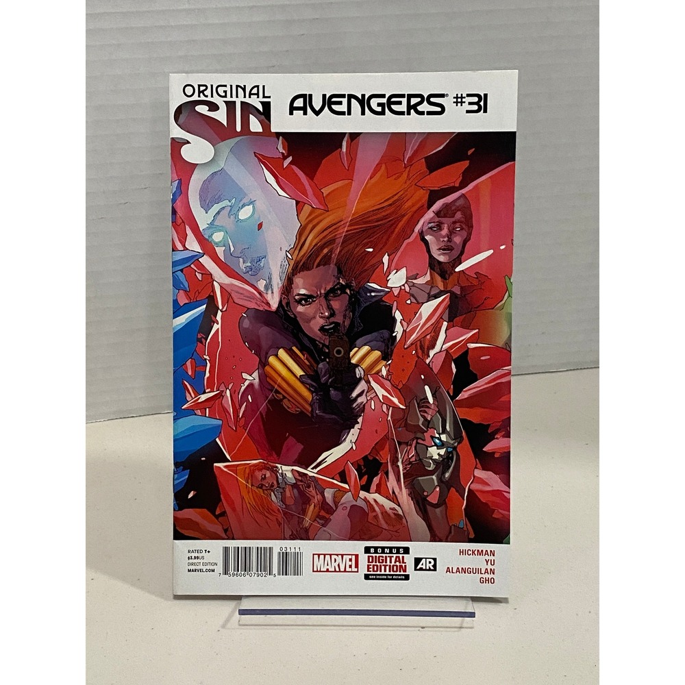Marvel Comic Avengers #31 Original Sin Hickman Yu Red Modern Excellent